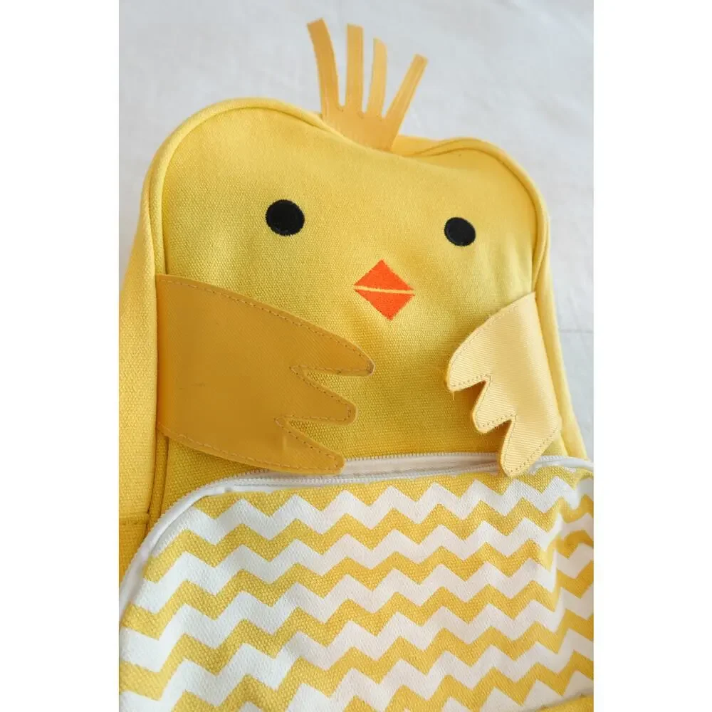 Kids Preschool Cloth Yellow Chick Backpack